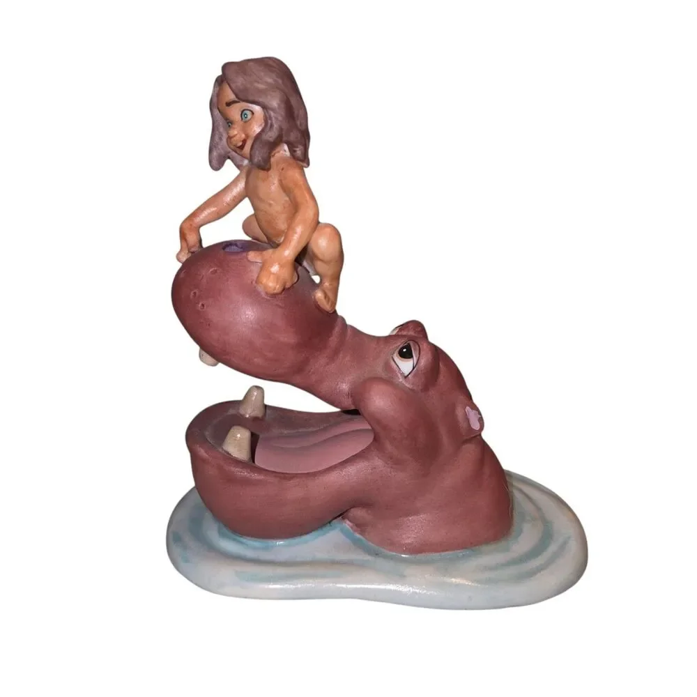 Vintage Rare Burroughs Disney Young Tarzan Hippo 4